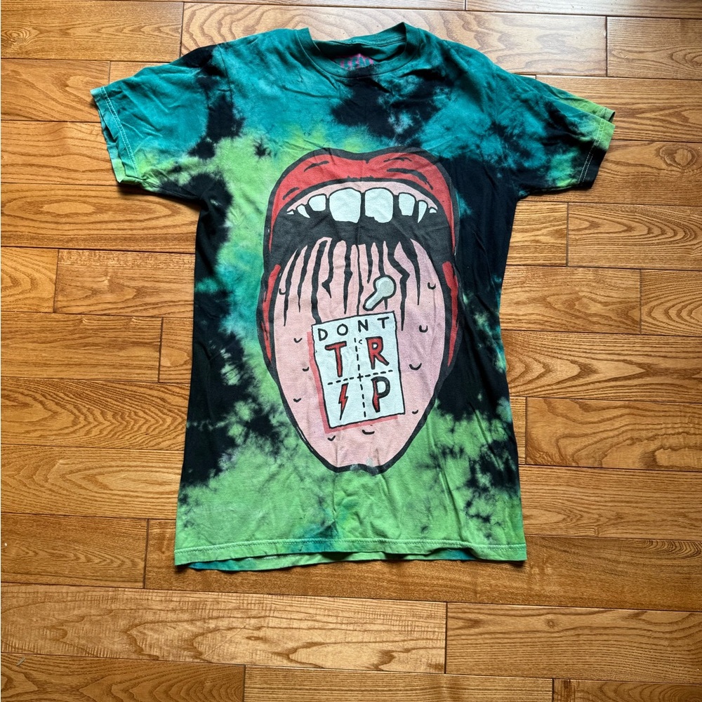Tie-Dye Graphic Long T-Shirt